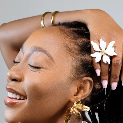 Flower Alloy Rings Flower Alloy Rings