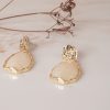 Irregular Streetwear Resin Drop Earrings