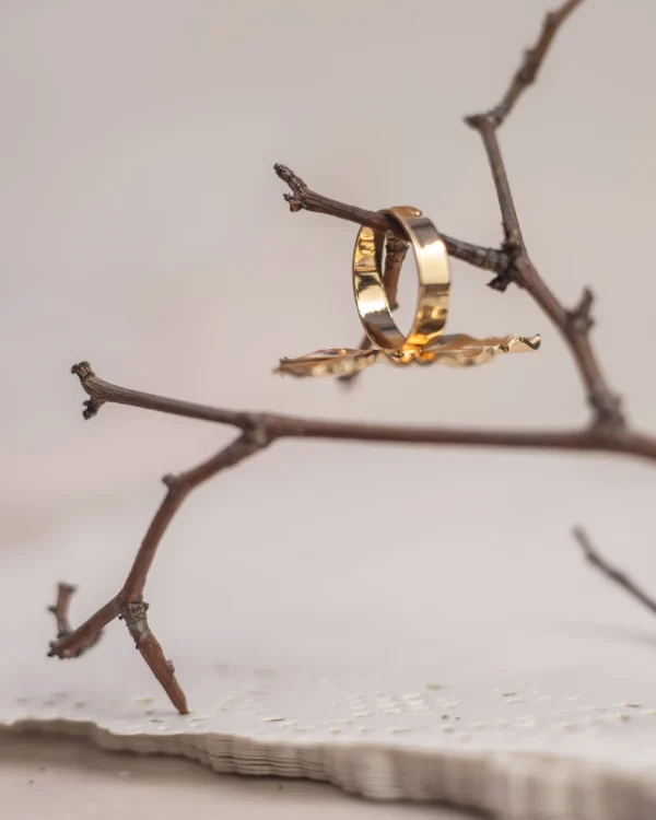 Leaf Shape Vintage Open Ring