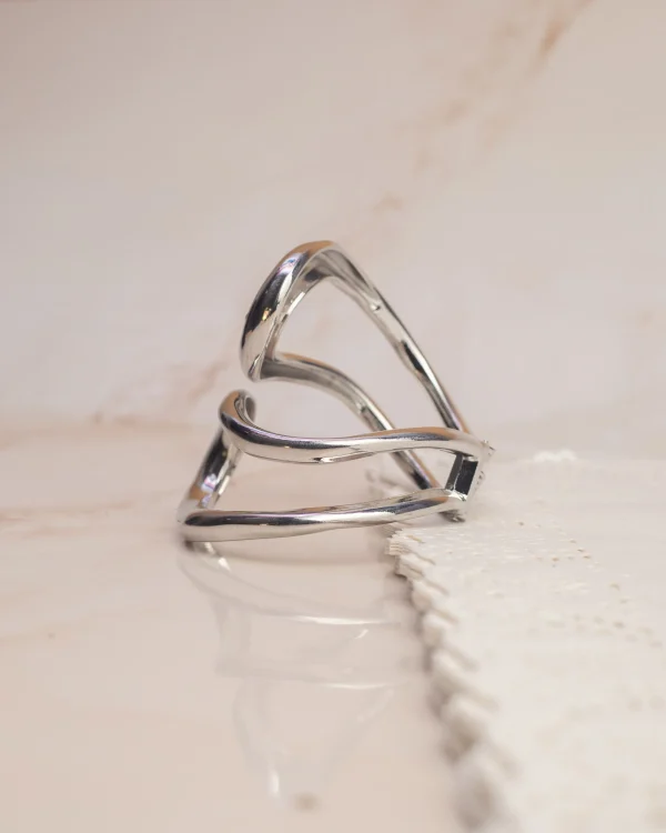 Nordic Geometric Plated Bracelet